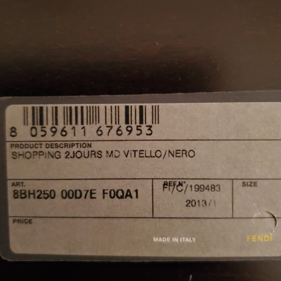 Fendi 2 Jours tote - Picture 5 of 16
